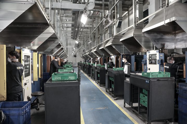 Vulcanisation presses